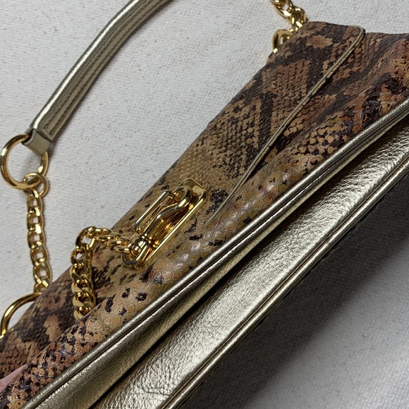 Michael Kors Snake Print Clutch - Picture 16 of 16